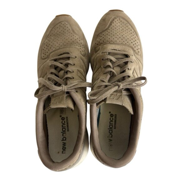 New Balance 420 Re-Engineered 'Olive'/Brown MRL420DO Lace up Leather Size 10 - Picture 9 of 11